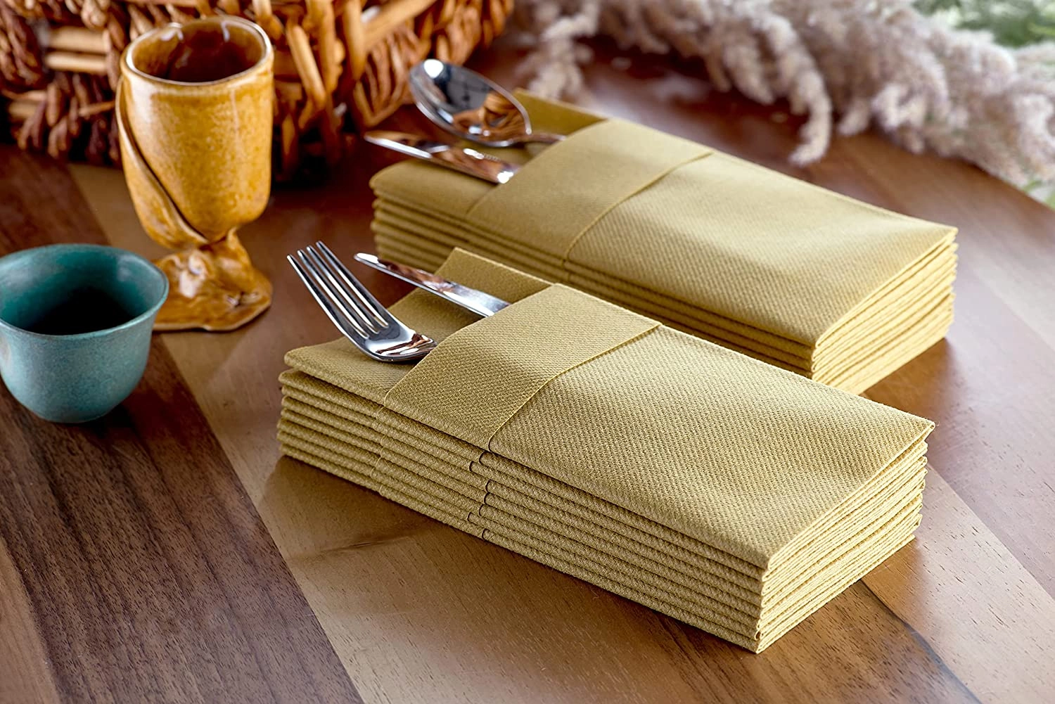 Airlaid 40x40 Cepli Gold Peçete