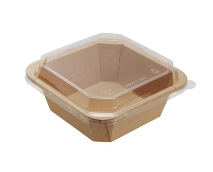 Kraft Karton Yemek Kabı Petra 1200ml - 300 lü Koli