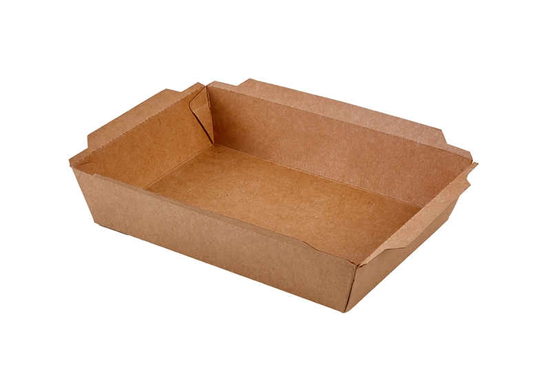 Kraft Karton Yemek Kabı 2100ml - 300 lü Koli