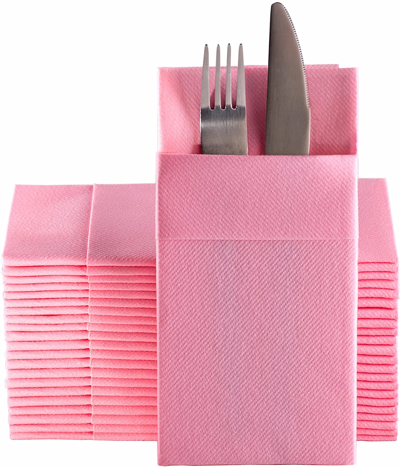 Airlaid 40x40 Cepli Pembe Peçete
