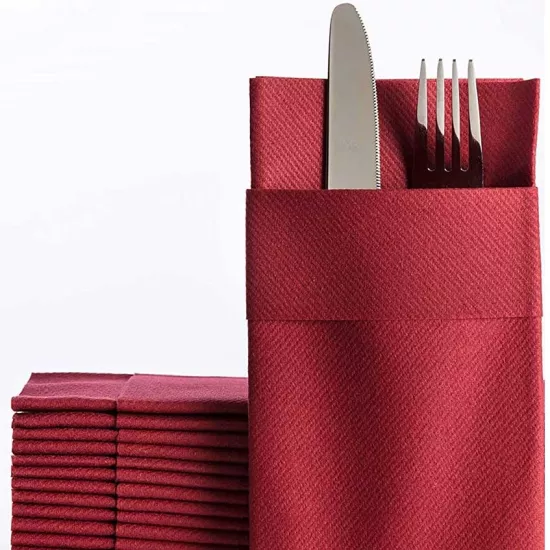 Airlaid 40x40 Cepli Bordo Peçete