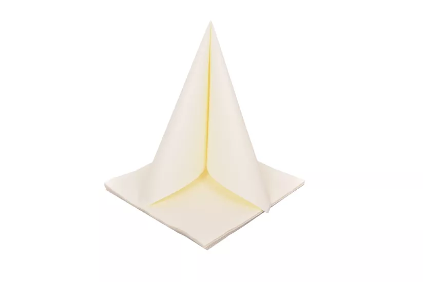 Airlaid 40x40 Kare Fildişi Peçete