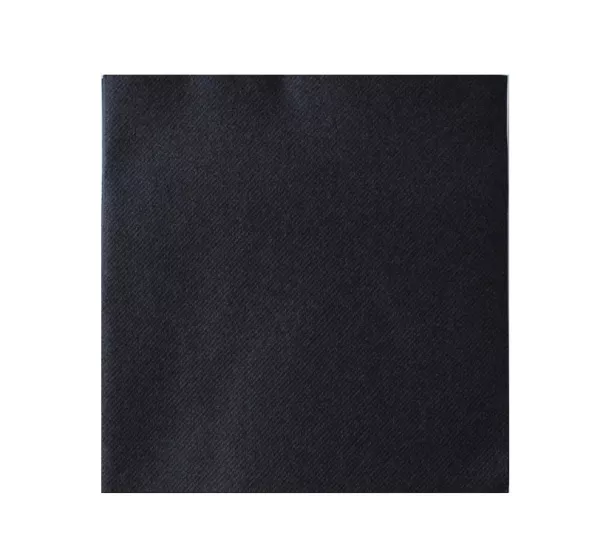 Airlaid 20x20 Katlı Siyah Peçete - 2400 lü koli